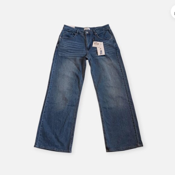 RISE SUPPLY CO Straight Leg Denim Jeans Size 13 Waist 32" x 30" inseam NWT - Picture 3 of 12